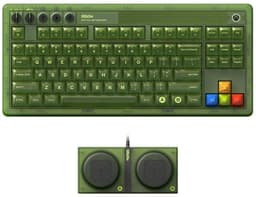 8Bitdo Retro 87 Xbox Edition - Draadloos - Toetsenbordformaat: 80%, TKL - ANSI - Qwerty US Internationaal — thumbnail 1