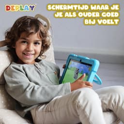 DEPLAY Kindertablet SMART 5 – Android 15 - 64GB Opslag - 4GB RAM – Kidsproof Tablet – Ouder controle – Vanaf 2+ Jaar – 8 Inch – Met Pen, Beschermhoes, Keycord & Blauwlicht Screenprotector – 5000 mAh Batterij – Roze — thumbnail 5