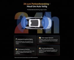 DDPAI Z40 - Dashcam voor Auto - 3K Camera - Nachtvisie - 170 graden kijkhoek - GPS - G-sensor — thumbnail 5