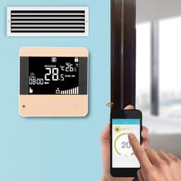 Digitale Temperatuurregelaar voor Ventilatorconvector (Fan Coil) - Slimme Centrale Verwarming & Koeling Thermostaat — thumbnail 3