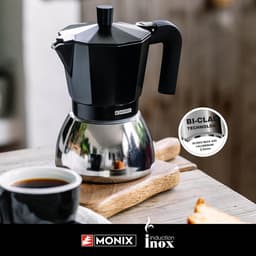 Italiaanse Koffiezetapparaat voor Inductie - 9 Kopjes Capaciteit — thumbnail 3