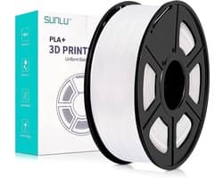 SUNLU PLA+ Filament Wit 1.75mm – 1kg – Hoogwaardige & Betrouwbare 3D-printer filament