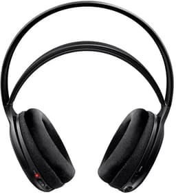 PHILIPS SHC5200/10 HiFi TV Hoofdtelefoon Draadloos Over-Ear (32-mm-Luidspreker, Draadloze FM-transmissie, Zelfinstellende Binnenhoofdband, Lichtgewicht Ontwerp, Oplaadbaar), Zwart — thumbnail 16