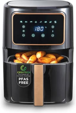 Hot Air Fryer 1800 W - 6.9 L met 8 Kookprogramma's - Keramische Coating - Instelbare Temperatuur 80-200 °C — thumbnail 1