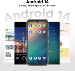 DOOGEE Blade GT Pro 5G - Outdoortelefoon - Outdoor smartphone - 32 GB RAM +512 GB ROM/2TB TF - Dimension 7025 - 6,72 inth FHD 120 Hz - LED lichteffecten - 100MP AI-camera/32 MP - 5800 mAh/18W - Vingerafdruk- Face ID - NFC - Zilver — thumbnail 4