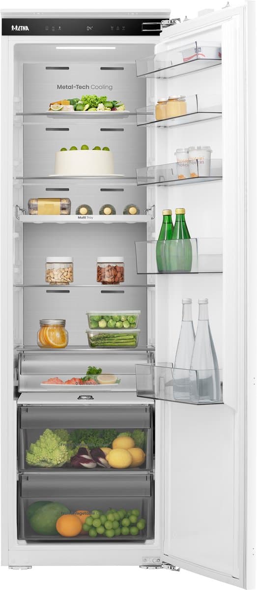 ETNA KKD8178C - Koelkast - Energielabel C - 34dB (A) - Metal Tech Cooling - Multi-Air Flow - 0° Fresh Box - Super Cool - Inverter Compressor - ConnectLife - 300 Liter — afbeelding 1