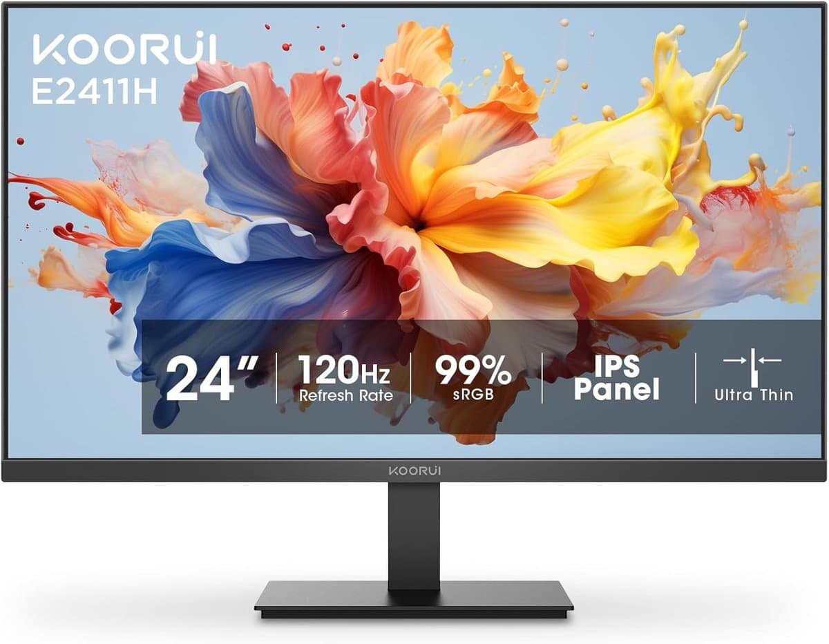 Koorui E2411H - Full HD IPS Monitor - 24 Inch - 120 Hz - 6 ms — afbeelding 1
