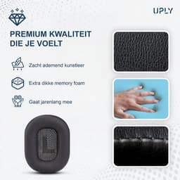 Set Oorkussens voor Apple Koptelefoon - AirPods Max Oorkussen - AirPods Max - Geweven stof met Traagschuim — thumbnail 4