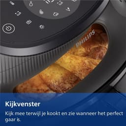 Philips 3000 Series Airfryer NA330/00 – 6,2 L – Rapid Air Plus – Kijkvenster – Touchscreen — thumbnail 12
