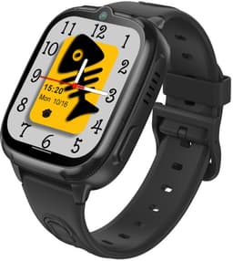 Mayni SmartWatch 4G - Smartwatch Kinderen - GPS Horloge Kind - GPS Tracker - Bellen/Videobellen - SOS - SIM - Waterdicht - Zwart — thumbnail 1