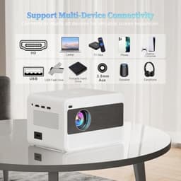 Compacte HD Beamer met Scherp Beeld en Draadloze Verbinding — thumbnail 3