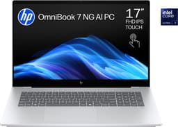 HP OmniBook 7 NGAI 17-dc0771nd - Copilot+ Laptop - 17.3 inch - Intel® Core™ Ultra 7 Processor 256V - 16 GB RAM - 1000 GB SSD - Windows 11 Home — thumbnail 1