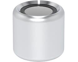 Mini Bluetooth Speaker met Deep Bass – Aluminium Behuizing – TWS Pairing – Compact & Draagbaar - Zilver