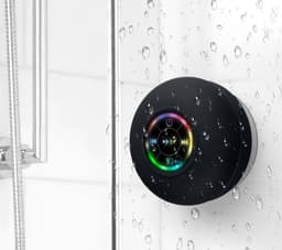 Grote zuignap waterdichte Bluetooth-luidspreker met LED-licht, waterdichte badkamer Bluetooth-luidspreker, draagbare Bluetooth-luidspreker — thumbnail 3