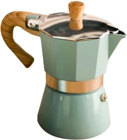 Cosensi - Aluminium Moka Espresso Koffiezetapparaat Percolator 150/300ml, Kachel Top Pot, Thuiskantoor, Hot Coffeepot — thumbnail 1