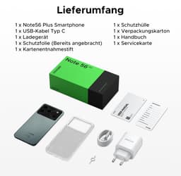 DOOGEE Note 56 Plus - Smartphone - Telefoon - 48 GB RAM+ 256 GB ROM (2TB/TF) - 50 MP camera - 6150 mAh/18W - 6.56 inch 90Hz - Gemini AI - Widevine L1 - NFC - Face ID - Vingerafdruk - GPS - Groen — thumbnail 9