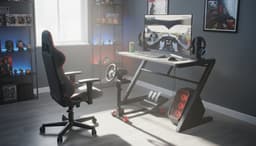 VDD Gaming - Wheel Stand - Racestuur - Sim Racing Cockpit - Race Cockpit - Opvouwbaar - Geschikt voor - Logitec - PXN - Fanatec - Thrustmaster - In Hoogte Verstelbaar - Kantelbaar — thumbnail 2