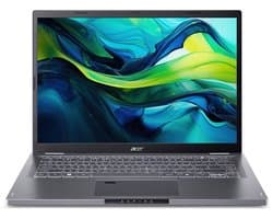 Acer Aspire A14-51M-50AQ Intel Core 5 120U Laptop 35,6 cm (14") WUXGA 32 GB LPDDR5-SDRAM 512 GB SSD Wi-Fi 6E (802.11ax) Windows 11 Home US International Grijs