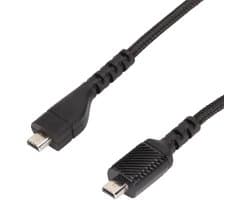 Jhubers Goods - Hoofdtelefoonkabel - Vervanging voor Gamingheadset - Geluidskabel - Compatibel met Arctis 3 5 7 Pro - Hoofdtelefoonkabel 1,5 M - Gamingheadset-geluidskabel - Geschikt voor Steelseries - Zwart