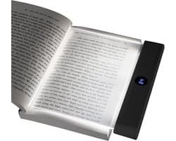 Tablet leeslamp, LED leeslamp voor bed, boek leeslamp, oogbeschermende leeslamp, leeslamp, leeslamp, leesnachtlampje (zwart)