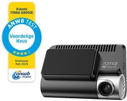 70mai Dash Cam 4K A800SE - Dashcam - 4K Ultra HD opname met HDR - GPS en ADAS rijassistentie - Parkeerstand beveiliging - WiFi app bediening - G-sensor voor incidentdetectie en continue opname
