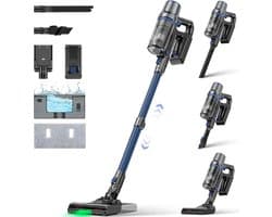 Draadloze stofzuiger 45 kpa – Krachtige, multifunctionele stofzuiger met afneembare batterij