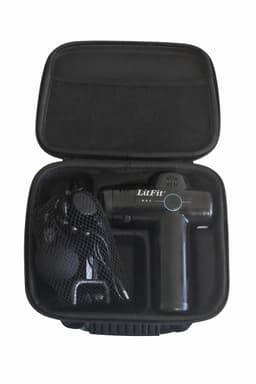 Massage Gun Professioneel - LitFIT Massage Apparaat - Massageapparaat Massagegun - Massage Pistool - Zwart — thumbnail 2
