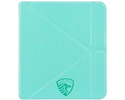 Origami Hoesje - Sleepcover Geschikt voor Kobo Libra Colour - Hoes Cover - Mint Groen* - ereader hoesje - cover