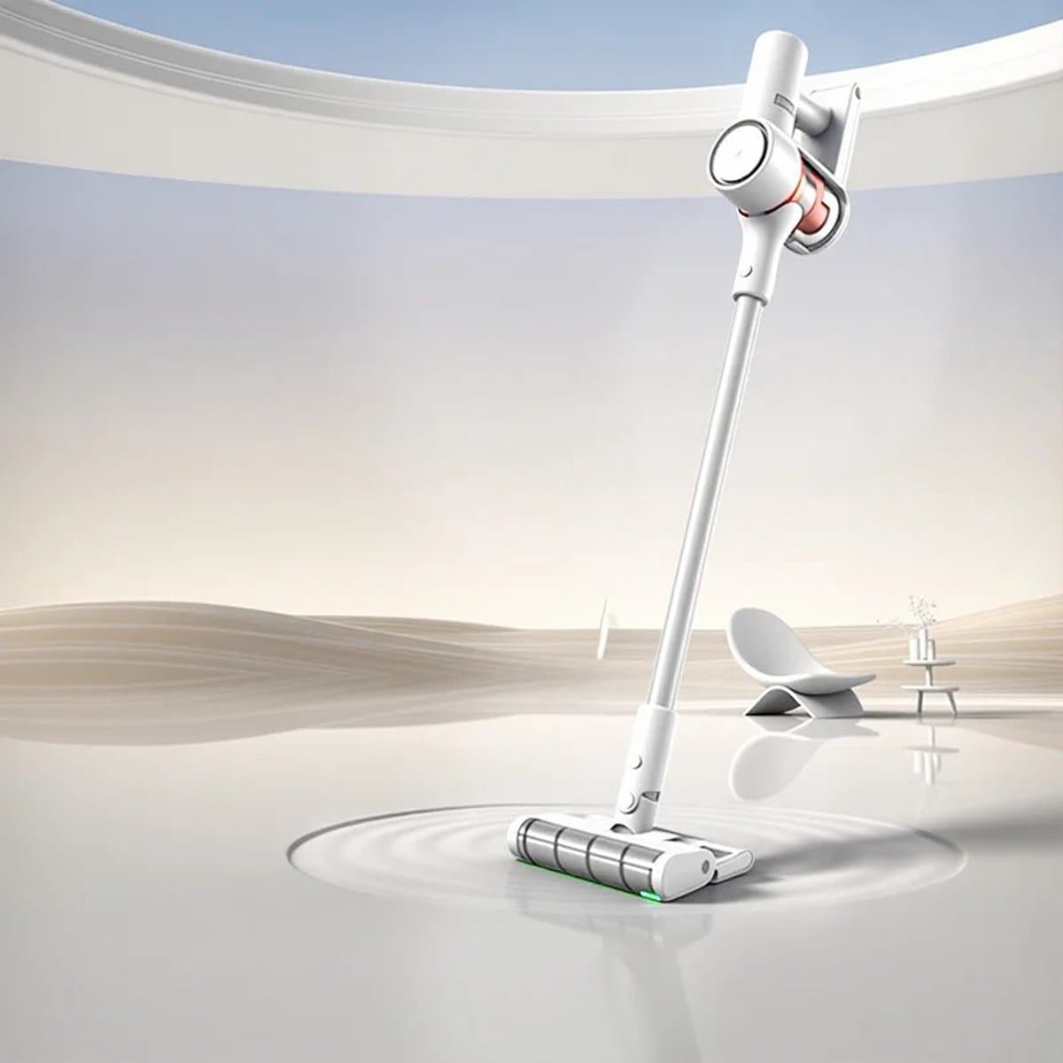 Aafinity Stofzuiger - Steelstofzuiger - Steelstofzuiger draadloos - 24Kpa zuigkracht - 60 minuten batterijduur - met groen licht — afbeelding 1