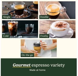 Cuisinart EM160E Espressomachine - 15 bar druk - Melkopschuimer - Thermoblocksysteem - Compact ontwerp — thumbnail 3