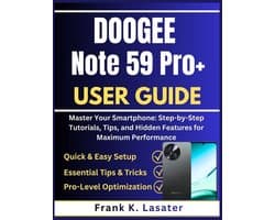 DOOGEE Note 59 Pro+ User Guide