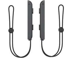 Wrist Strap Band Hand Touw - Lanyard geschikt voor Nintendo Switch Joy-Con - Handgreepaccessoires - zwart