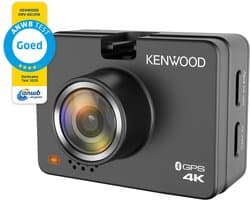 Kenwood DRV-A610W Dashcam - 4K HD - Draadloze app link - Achter-camera aansluiting - 64GB kaart — afbeelding 1