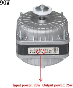 Koelkastmotor en ventilator 220V voor diepvries — thumbnail 5