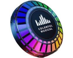 Draadloze Mini Bluetooth Luidspreker met RGB Verlichting - Draagbare Doucheluidspreker met Stereo Basgeluid