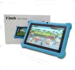 Eurocatch Kindertablet - Blauw - Kinder Laptop 7" — thumbnail 1