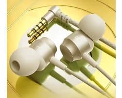 bedrade hoofdtelefoon met microfoon Oordopjes