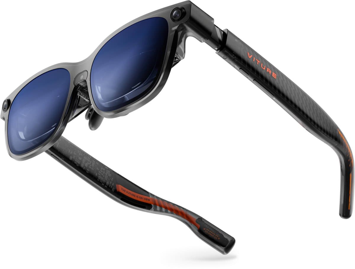 VITURE Luma Ultra - XR Bril - AR Glasses met 1200P Display - 152" Virtual Screen - 6DOF Hand Tracking - Gaming & Productiviteit - Electrochromische film - Compatibel met PC, Mac, Switch 2, PlayStation, Xbox — afbeelding 1