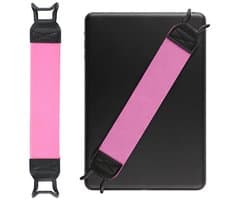 Antislipband voor tablets - 3*20 cm - Geschikt voor tablets van 7,8 tot 13 inch - Veiligheidsband voor tablets - Ook geschikt voor mobiele telefoons en e-readers - Bediening met één hand - Voorkomt vallen - Vermindert de druk op de vingers