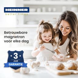 Digitale Magnetron 25 Liter met 8 Programma's, Ontdooifunctie en LED Display - Zwart — thumbnail 3