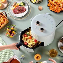 Grote Capaciteit Airfryer Oven Slimme Olievrije Elektrische Frituurpan Multifunctioneel — thumbnail 3