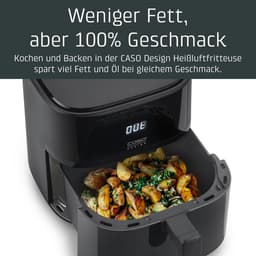Airfryer XL met Dubbele Kamer - 11 Liter Capaciteit & 10 Programma's — thumbnail 2