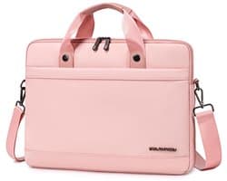 DE LAMASSU® ( Lira )Laptoptas 15,6–16 Inch – Slank & Lichtgewicht – Waterafstotend – Met Trolleyband – Business Laptop Sleeve Unisex