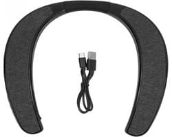 Draagbare Bluetooth Nekband Speaker met Stereo Geluid voor Buiten en Sport