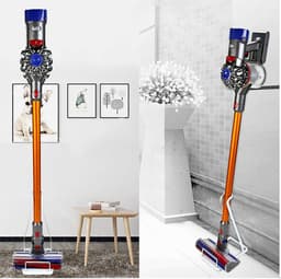 Stofzuigerstandaard - Universele standaard - stofzuiger standaard - Vloerstandaard - Compatibel met Dyson stofzuigers - Metaal - Zwart — thumbnail 2