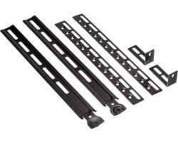 Universele Soundbar Beugel voor Montage Boven of Onder Televisie - Zwart