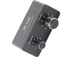 Mini Stereo Audio Voorversterker met Hoofdtelefoonuitgang