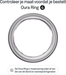 Oura Ring 4 Maat 9 Mat Zilver — thumbnail 3
