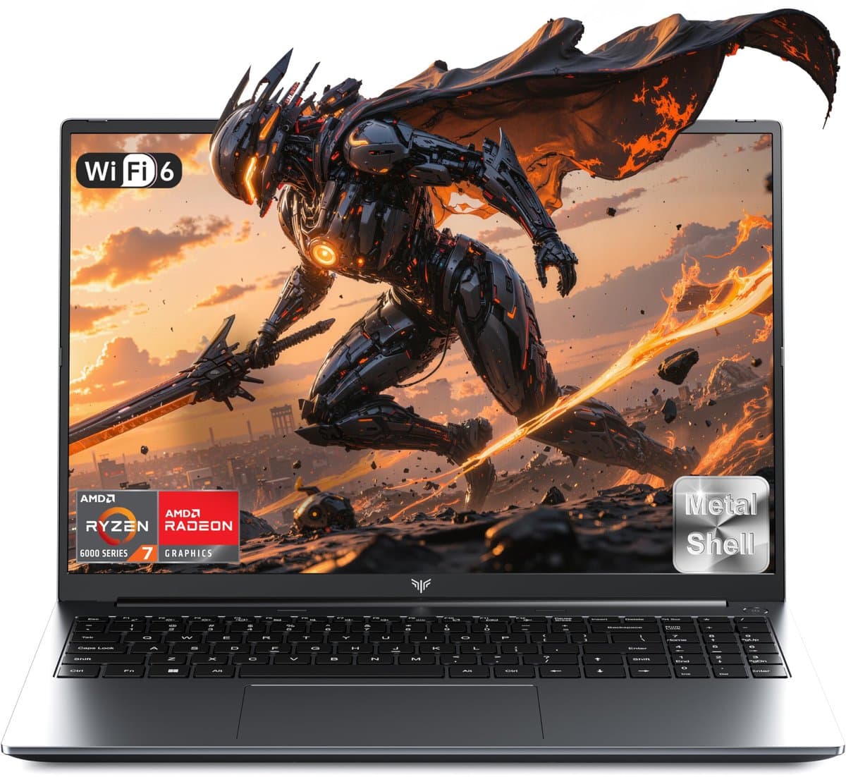 ACEMAGIC -Gaming Laptop - 16.1 inch - Ryzen 7 6900H - Radeon 680M - 512 GB SSD - 16 GB RAM — afbeelding 1