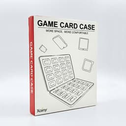 Xainy – Card case zwart geschikt voor Nintendo Switch of Switch 2 games | Switch-games opberghoes accessoires | Spellen game houder | Opberg travel box / opbergbox voor OLED / Lite consoles | Beschermhoes 24 game card slots — thumbnail 11